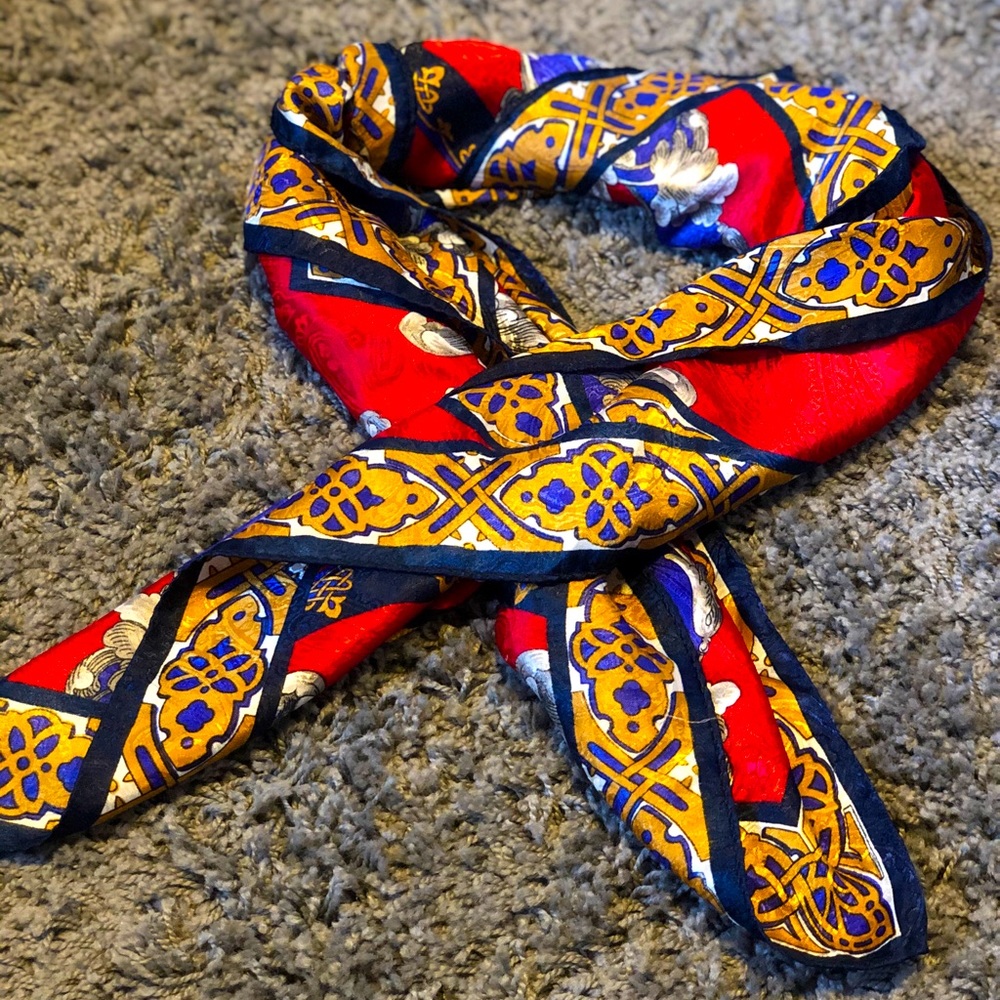 Vintage Versace-Inspired Scarf